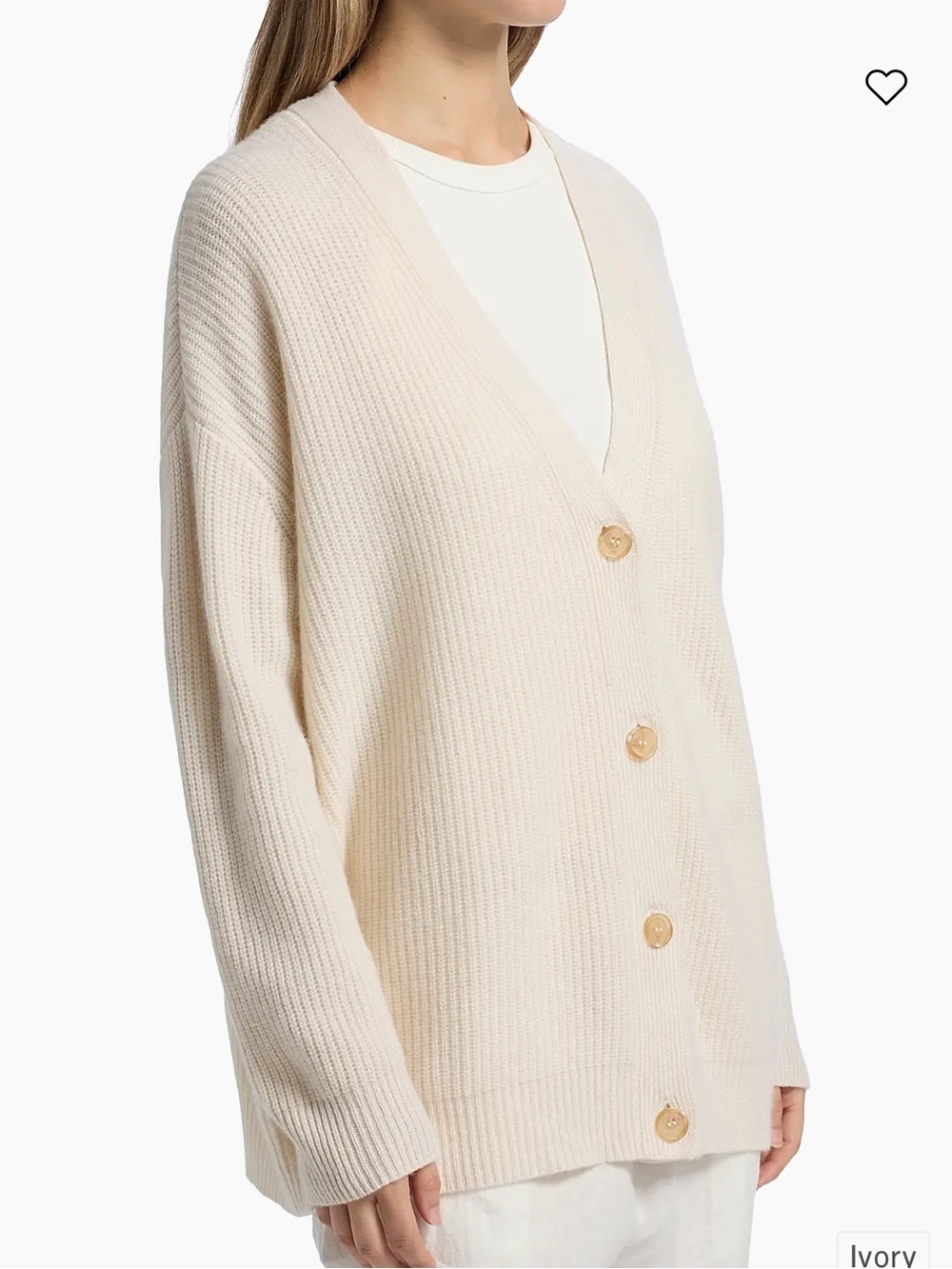 Jenni kayne cashmere cocoon sweater cardigan size small - Picture 2 of 16